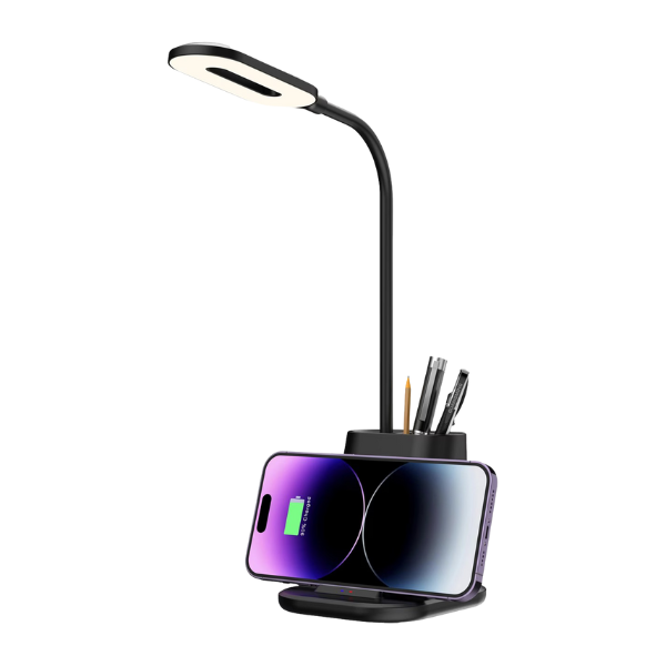 XO-WX032 3- IN - 1 Wireless Charger for Desk Lamp LED