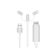 3 IN 1 HDTV CABLE LIGHTNING & MICRO USB 1